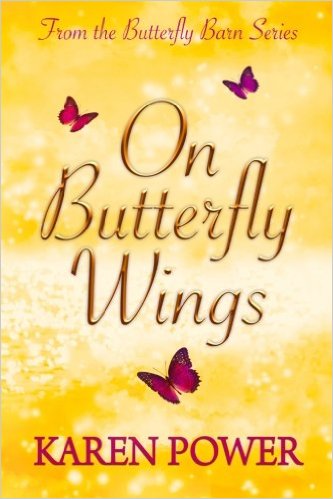 on butterfly wings